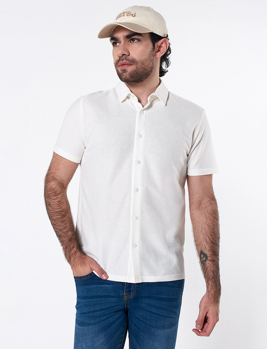 Camisa Llana Crudo