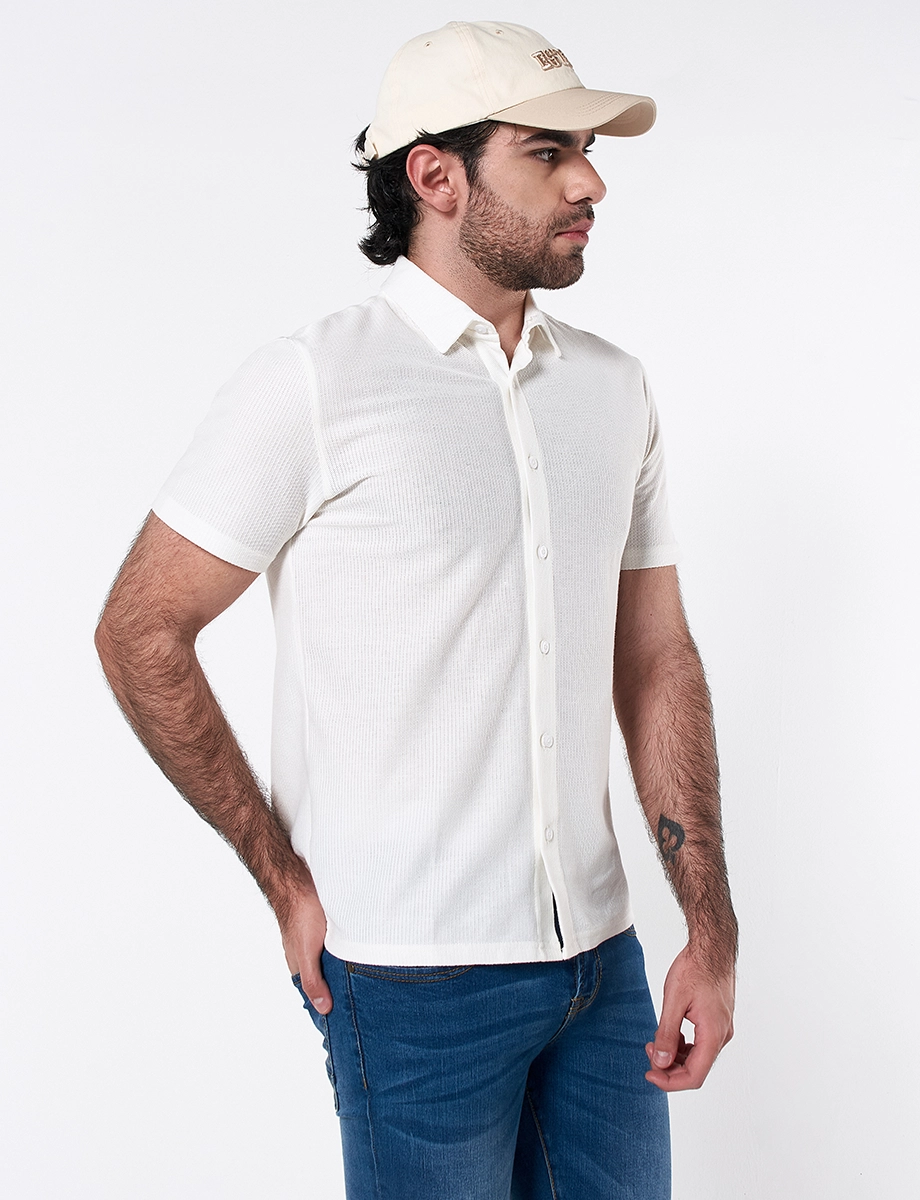 Camisa Llana Crudo