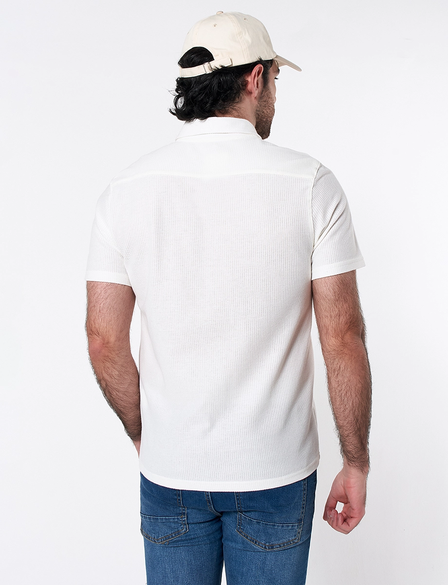 Camisa Llana Crudo