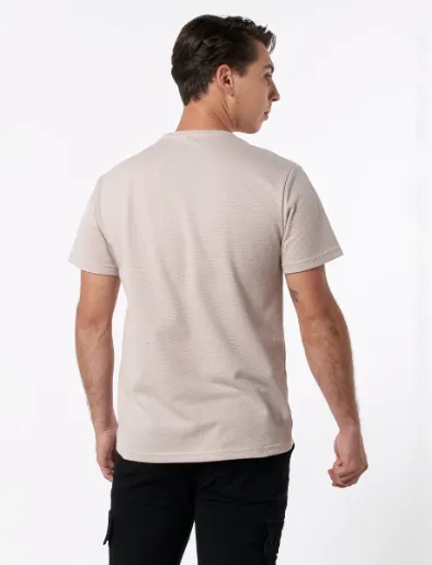 Camiseta Textura Habano