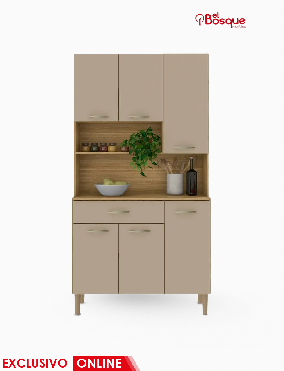 Mueble De Cocina Apolo Freijo/Vainilla | Muebles El Bosque