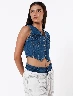 Chaleco Jean Azul Jean Mujer – Estilo clásico y versátil