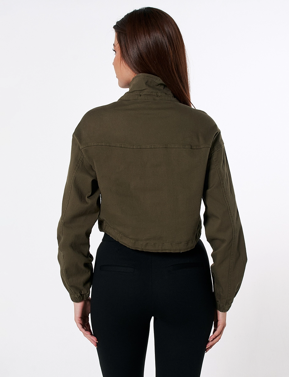 Chaqueta Juvenil Verde Oliva