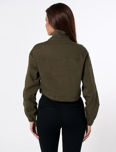 Chaqueta Juvenil Verde Oliva