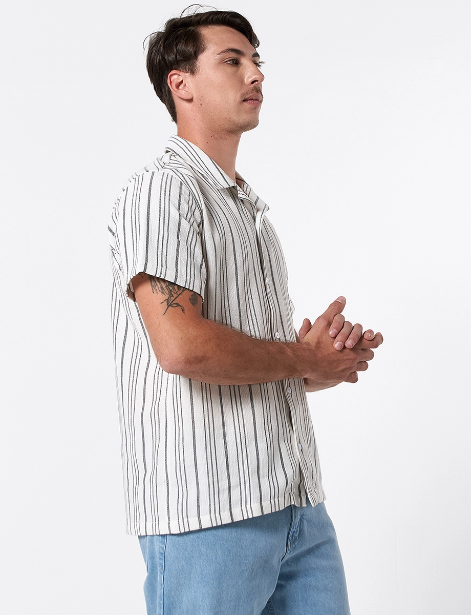 Camisa Textura Crudo