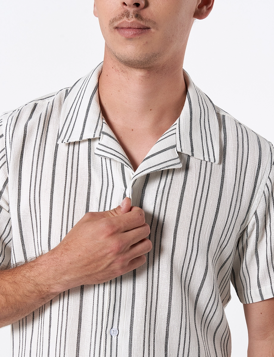 Camisa Textura Crudo