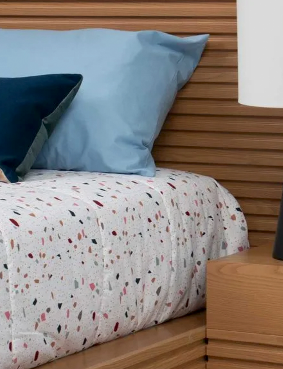 Cama Samabaia Full 2 Plazas Roble | Muebles El Bosque