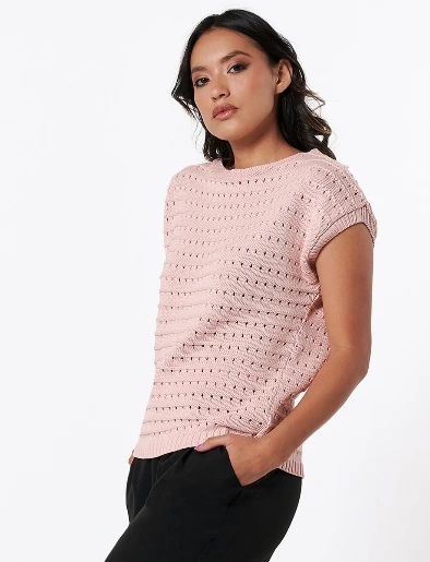 Camiseta Tejido Palo Rosa