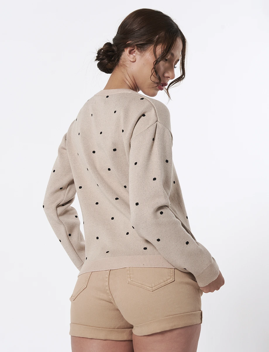 Sweater Puntos Habano