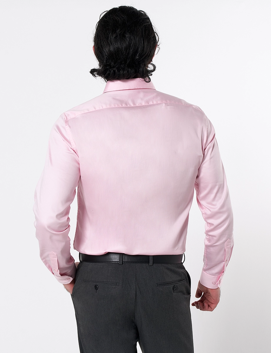 Camisa Llana Rosado Claro