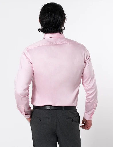 Camisa Llana Rosado Claro
