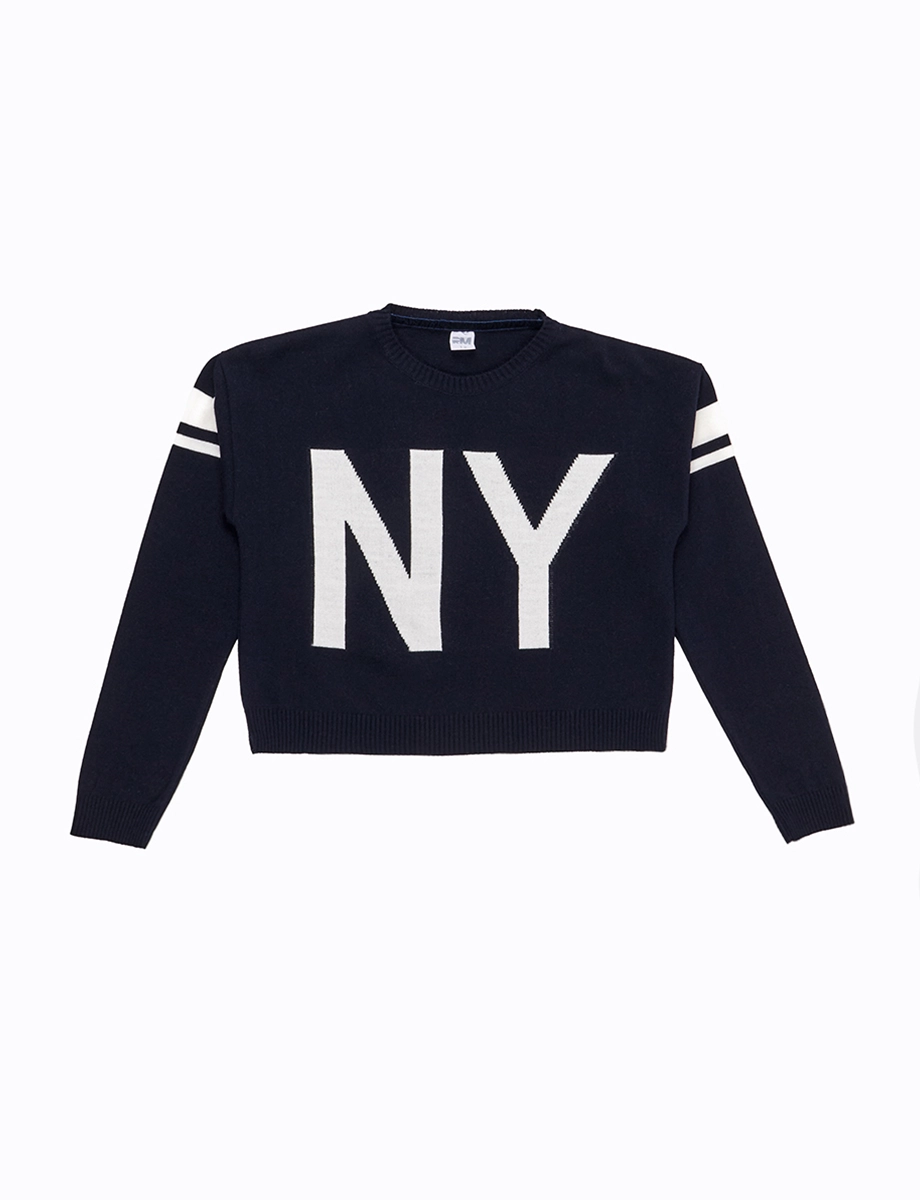 Sweater NY Azul