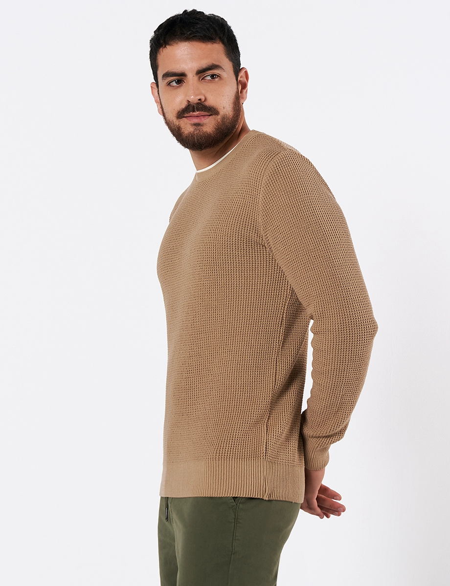 Sweater Textura Camel