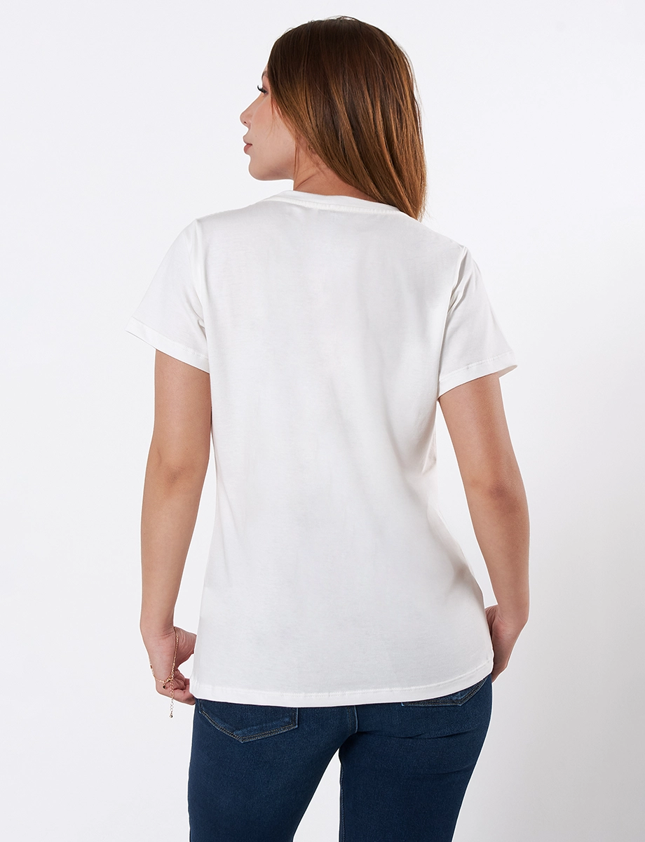 Camiseta Paris France Blanco