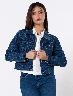 Chaqueta Rayas Azul Marino Mujer – Toque elegante y moderno