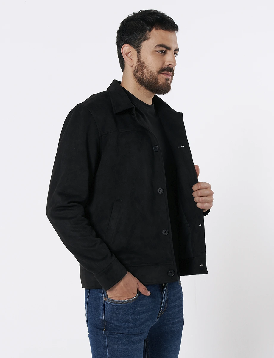 Chaqueta Llana Negro