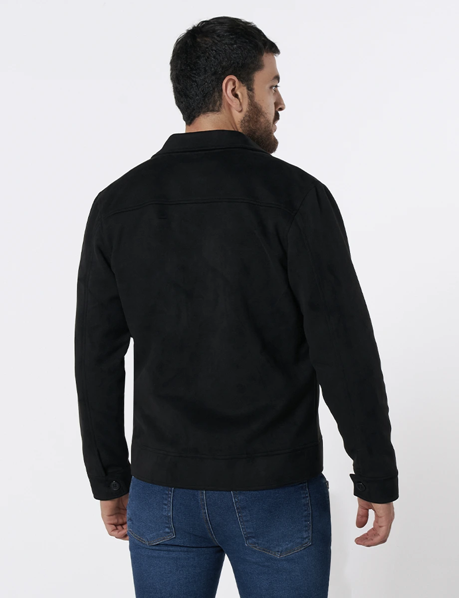 Chaqueta Llana Negro