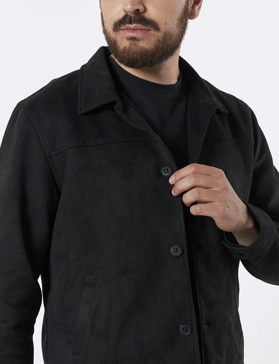 Chaqueta Llana Negro