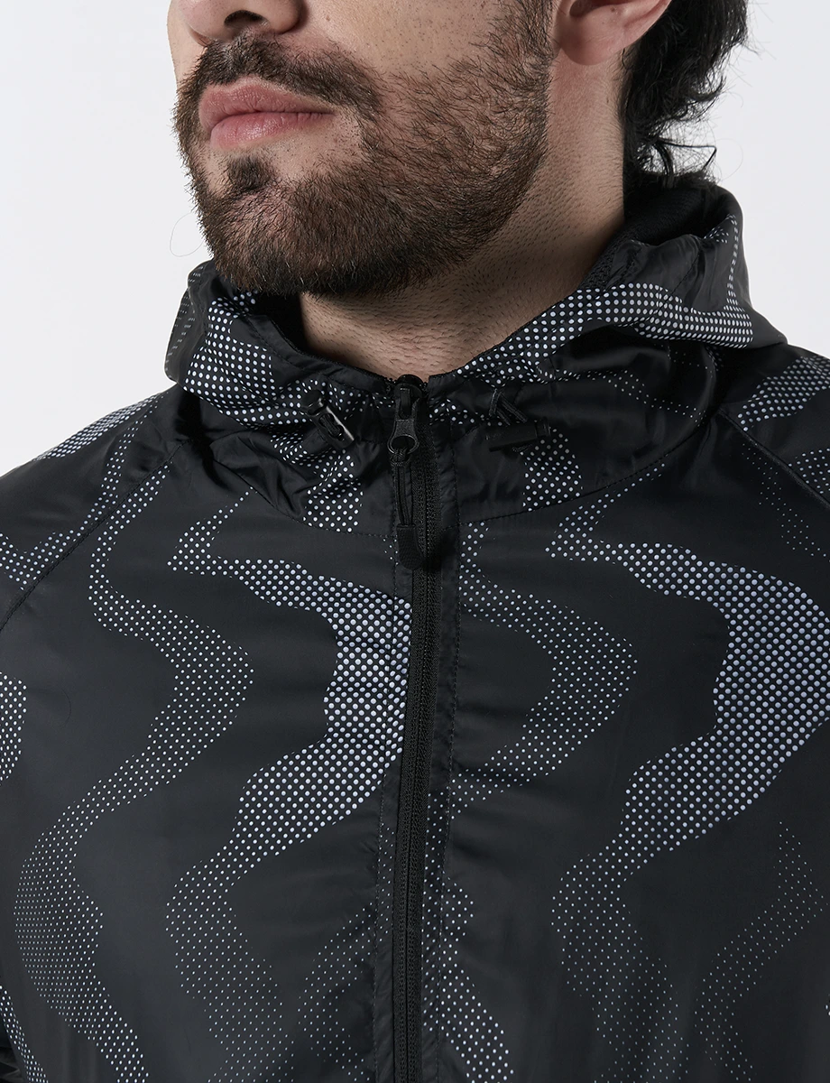 Chompa Sport con Capucha Negra