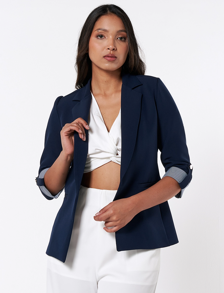 Blazer Manga 3/4 Unicolor