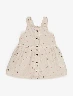 Overol Flores Crudo Infantil Niña – Diseño floral con aire delicado