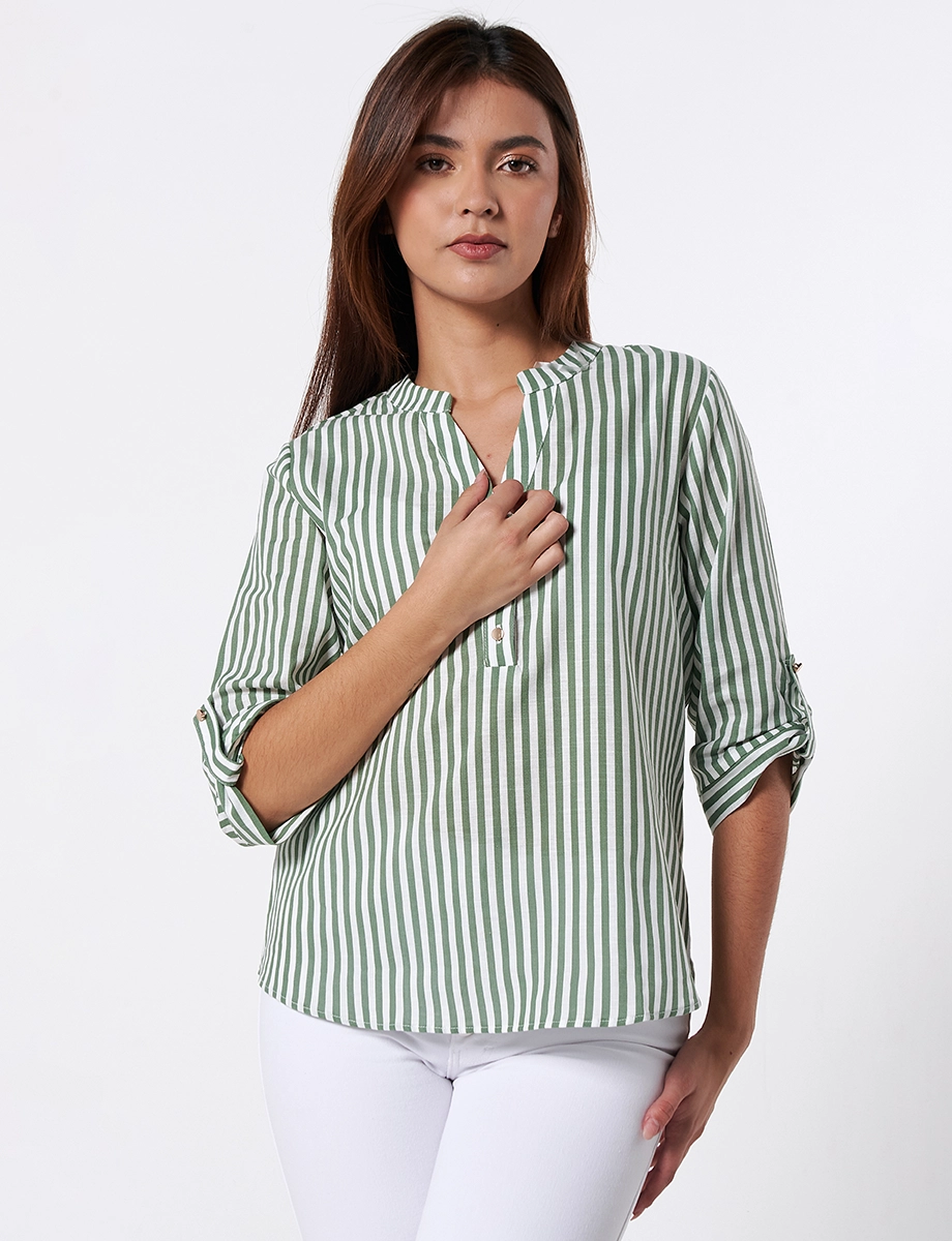 Blusa Rayas Unicolor
