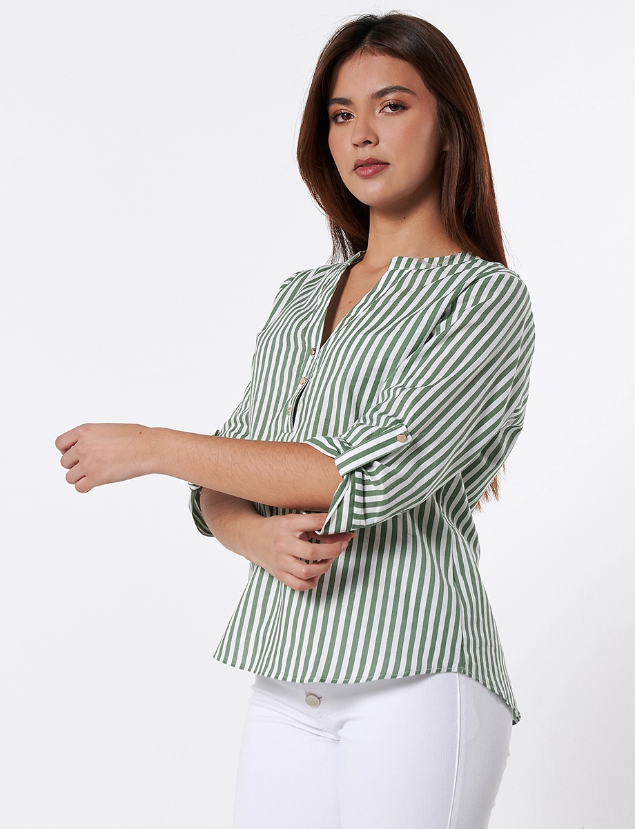 Blusa Rayas Unicolor