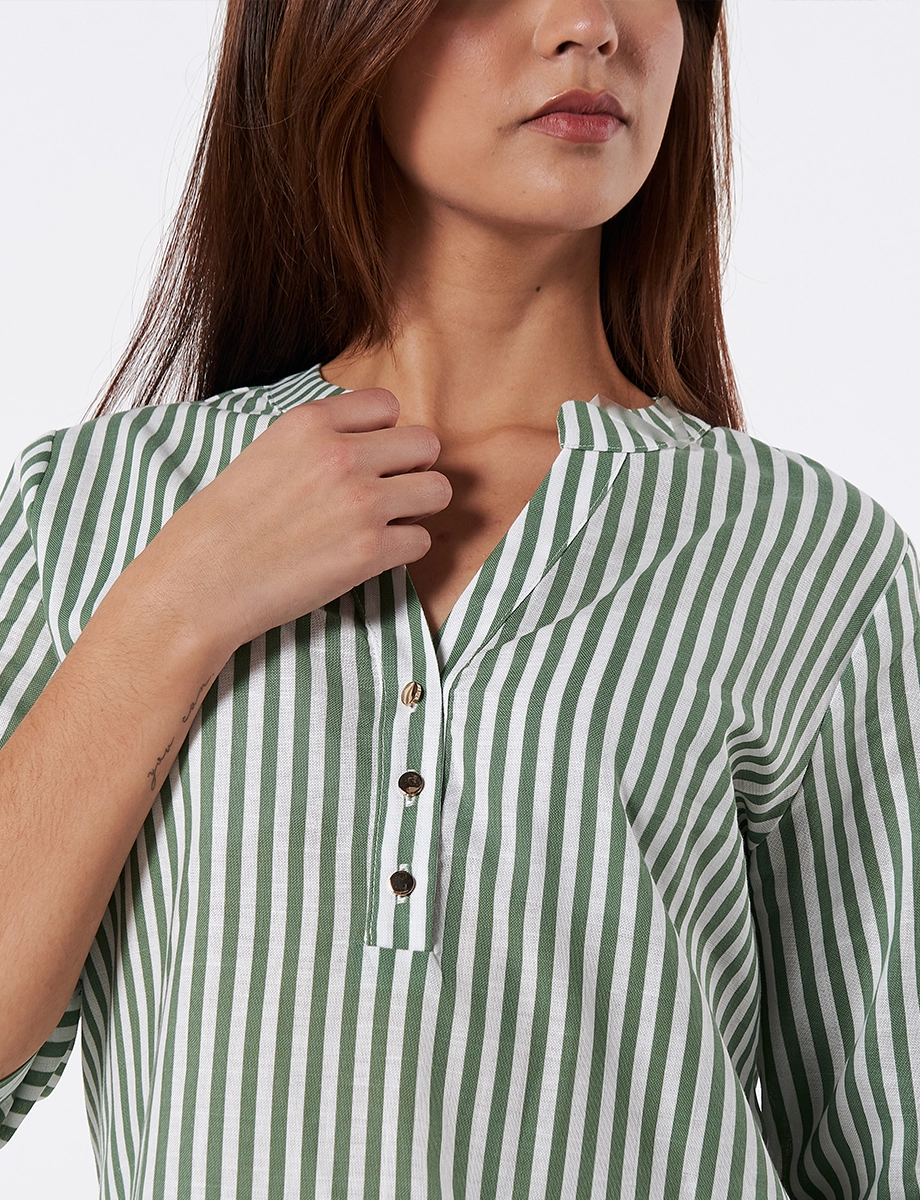 Blusa Rayas Unicolor