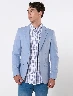 Blazer Llano Celeste Claro Hombre - Diseño moderno y llano