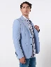 Blazer Llano Celeste Claro Hombre - Diseño moderno y llano