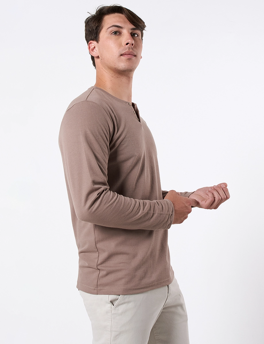 Buzo Llano Taupe