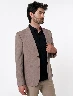 Blazer Sim Habano Hombre – Estilo moderno con acabado sobrio