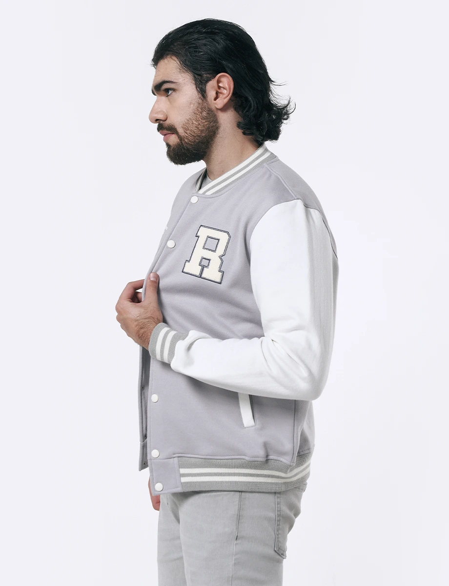 Chaqueta Bomber Combinada