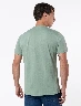 Camiseta Textura Verde Aceituna Hombre– Look casual con detalle texturizado