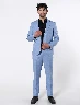 Terno 2 Piezas Slim Celeste Medio Hombre – Corte elegante para lucir impecable