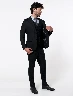 Terno Slim 2 Piezas Negro Hombre – Elegancia formal y sofisticada