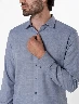 Camisa Llana Azul Claro Hombre – Tono suave para look elegante
