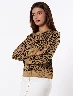 Sweater Animal Print Almendra