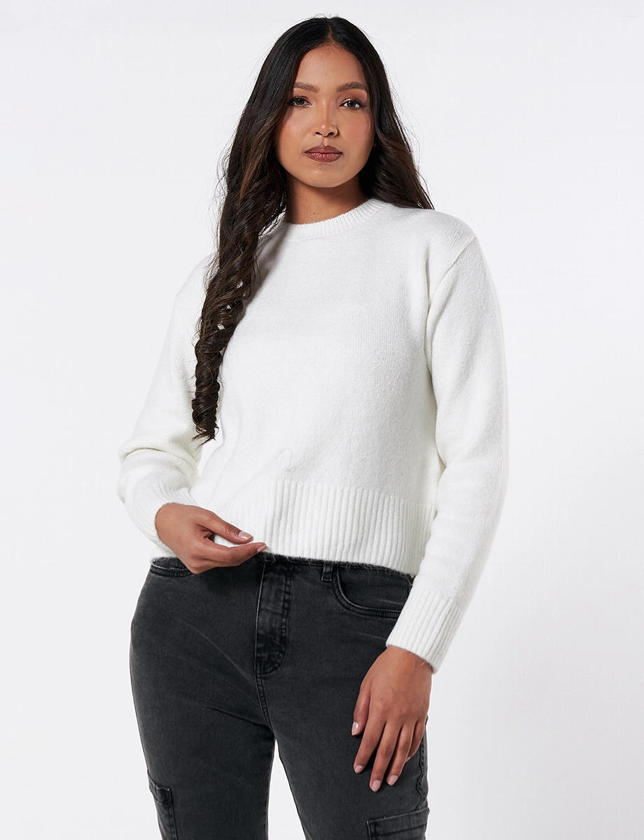 Sweater Llano Blanco