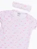 Camiseta Mini Prints Rosado