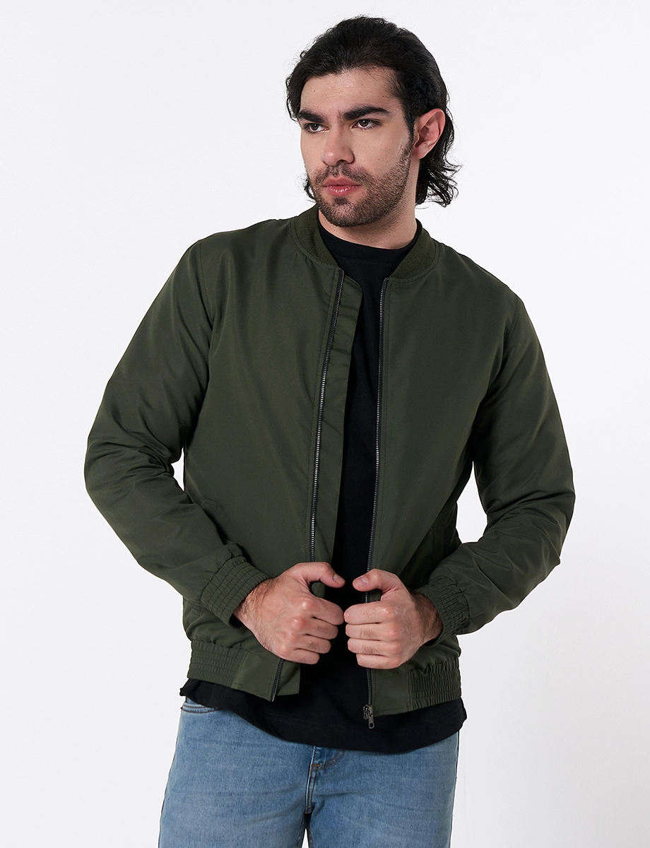 Chompa Bomber Verde Militar