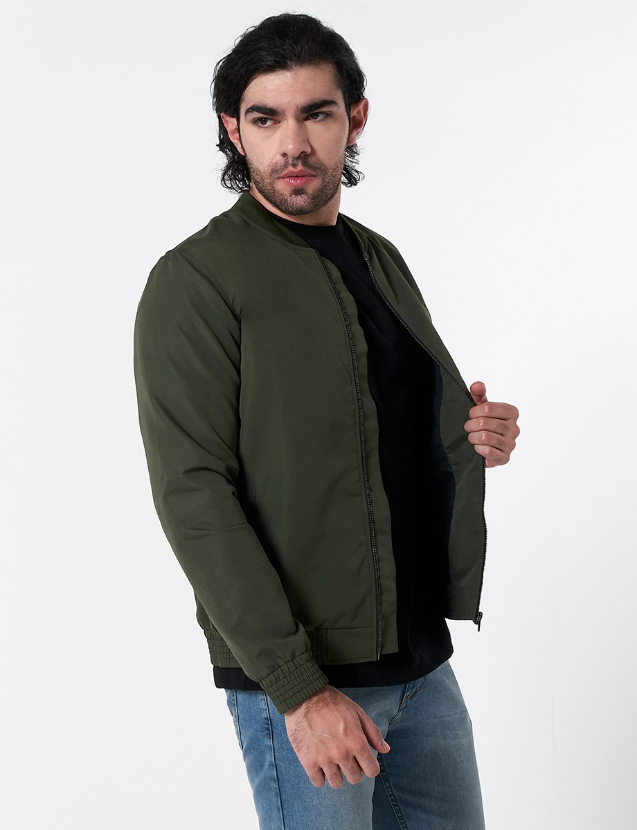 Chompa Bomber Verde Militar