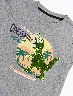 Camiseta Dinosaurs Lentejuelas Gris Niño – Diseño divertido y llamativo