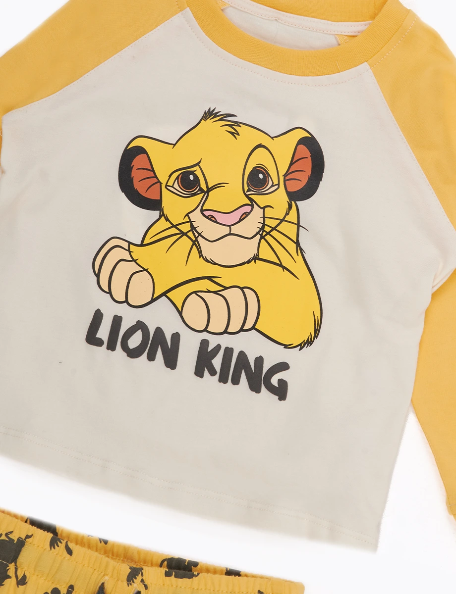 Pijama Buzo + Pantalón Lion King