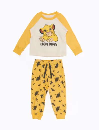 Pijama Buzo + Pantalón Lion King