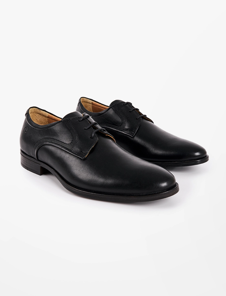 Zapato Formal Negro con Cordones