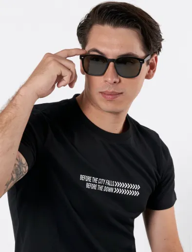 Gafas Cuadradas Negras