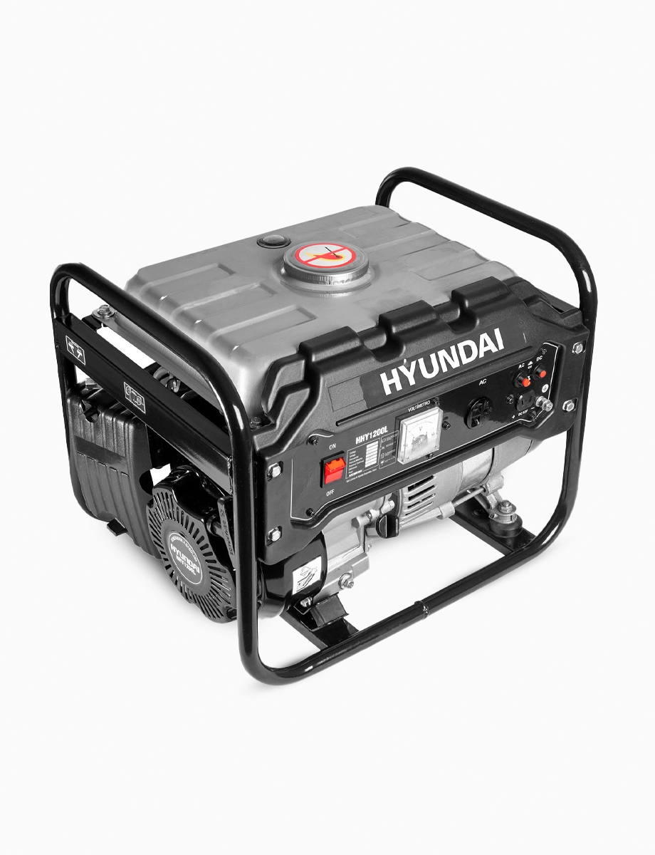 Generador a Gasolina Negro | Hyundai