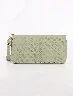 Billetera Labrada Verde Mujer – Detalle chic para uso diario.