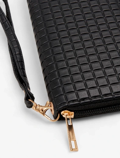 Billetera Textura Negro